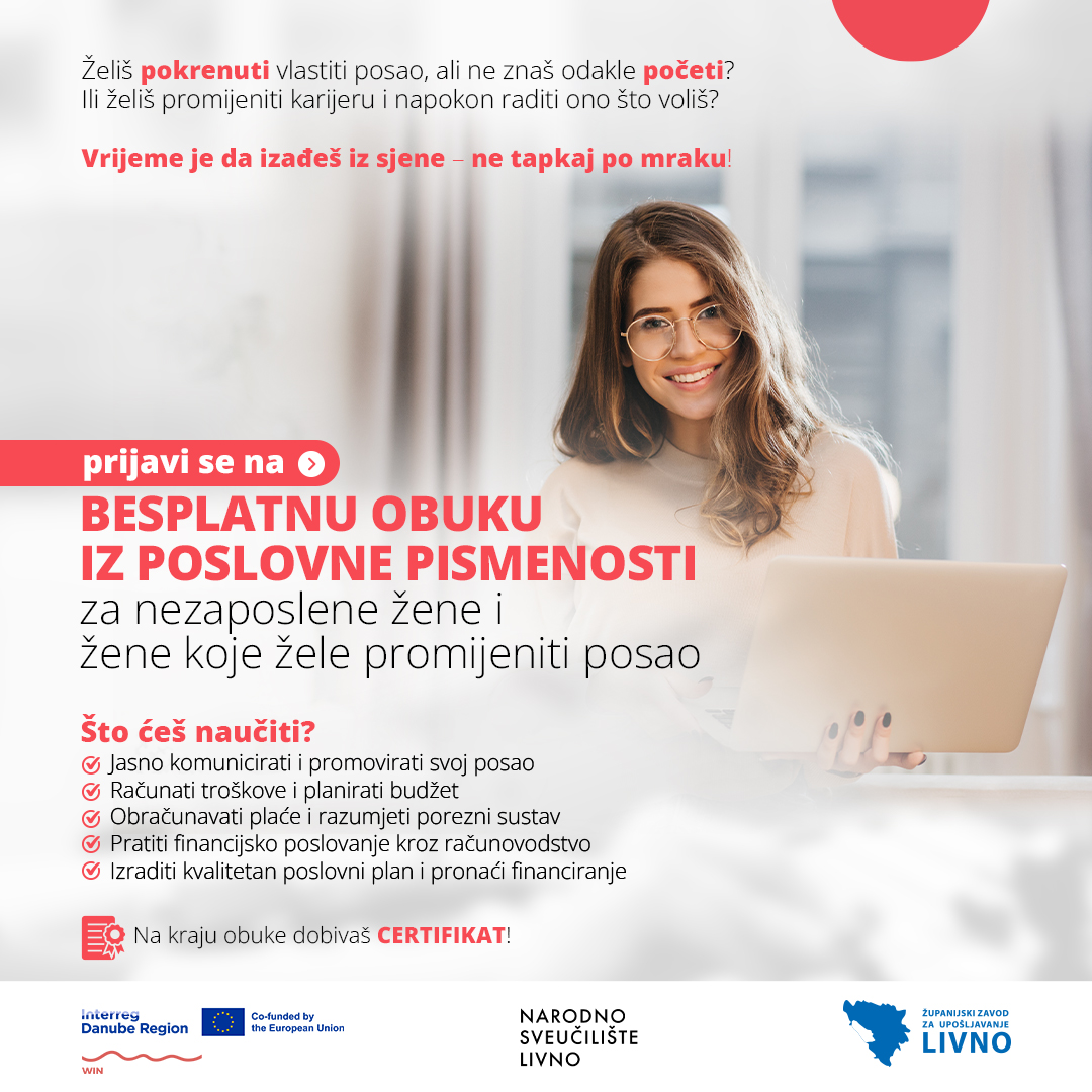 BESPLATNA OBUKA IZ POSLOVNE PISMENOSTI ZA ŽENE